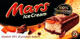 Barre glacée MARS, x24