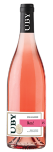 Vin rosé Uby, carton de 6